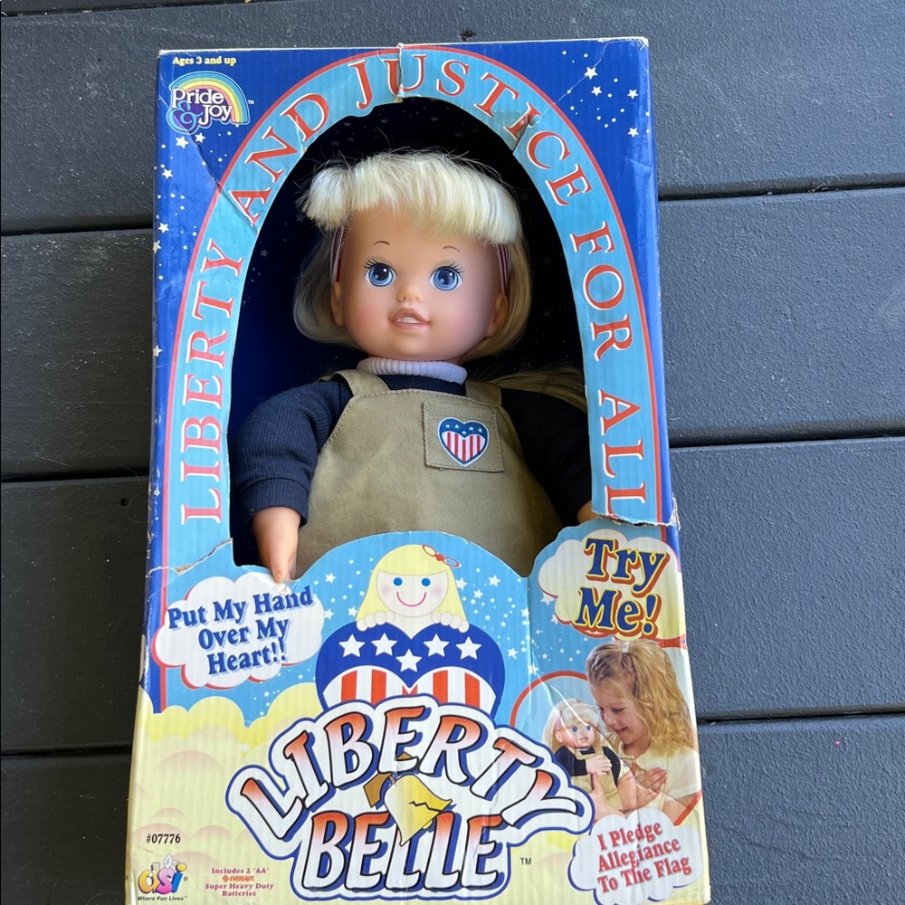Justice Liberty Belle Doll with Navy Outfit